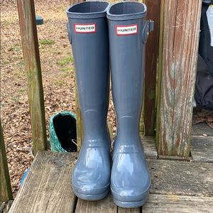 Grey Hunter Rain boots